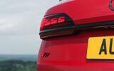 Audi Q7 rear tail light detail