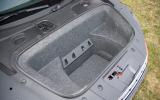 Audi R8's boot space