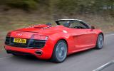 Audi R8 V10 Spyder rear