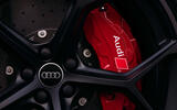 Audi RS Q8 2024 review brake caliper 6997 Audi RS Q8 2024 review brake caliper 6997