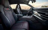 Audi RS Q8 2024 review front seats 3610 Audi RS Q8 2024 review front seats 3610
