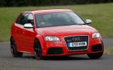 Audi RS3 cornering
