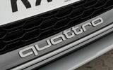 Audi RS3 quattro badging
