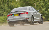 Audi RS3 rear cornering