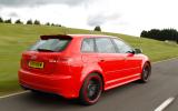 Audi RS3's rear quarter
