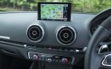 Audi RS3 Sportback MMI infotainment system