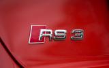 Audi RS3 Sportback's badging
