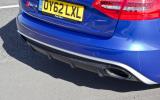 Audi RS4 Avants dual exhaust