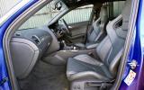 Audi RS4 Avant's front seats