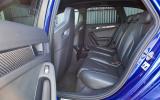 Audi RS4 Avant's rear seats