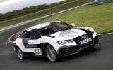 A hot lap in the passenger seat of Audi&#039;s self-driving RS7 