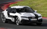 A hot lap in the passenger seat of Audi&#039;s self-driving RS7 
