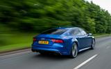 Audi RS7 rear cornering