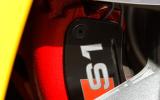 Audi S1's brake calipers