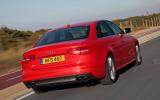Audi S4 saloon rear