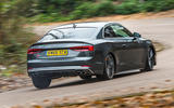 Audi S5 rear cornering
