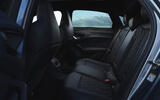 Audi S5 review 2025 014 back seats