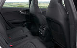 Audi S7 rear seats