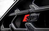 Audi S8 2025 review grille badge 10 Audi S8 2025 review grille badge 10