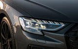 Audi S8 2025 review headlight 28 Audi S8 2025 review headlight 28