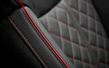 Audi S8 2025 review stitching detail 17 Audi S8 2025 review stitching detail 17