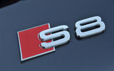 Audi S8 badging