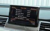 Audi S8 MMI infotainment