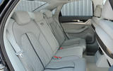 Audi S8 rear seats