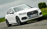 Audi SQ5 cornering