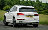 Audi SQ5 rear cornering