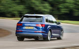 Audi SQ7 rear cornering