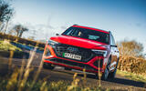 Audi SQ8 Q8 etron 2025 Review front corner 84 Audi SQ8 Q8 etron 2025 Review front corner 84