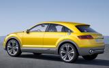 Audi TT offroad concept show car unveiled Audi TT offroad concept show car unveiled