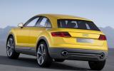 Audi TT offroad concept show car unveiled Audi TT offroad concept show car unveiled