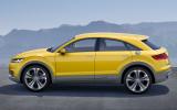 Audi TT offroad concept show car unveiled Audi TT offroad concept show car unveiled