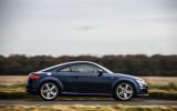 The Audi TT ride lacks compliance on the S Line 19in wheels