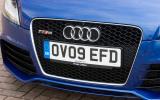 Audi TT RS's front grille