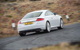 Audi TTS rear cornering