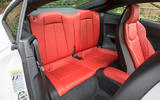 Audi TTS rear seats