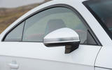 Audi TTS satin silver wing mirrors