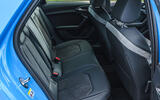 Audi A1 rear seats