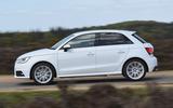 Audi A1 side tracking Audi A1 side tracking