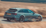 Audi RS6 review rear three quarter Audi RS6 review rear three quarter