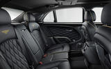 Bentley Mulsanne rear seats