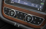 Bentley Bentayga Diesel climate controls
