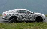 New Bentley Continental GT caught