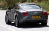 Bentley Conti' GT spied undisguised