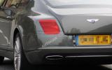 Bentley Conti' GT spied undisguised