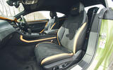 bentley continental gt speed 2025 Review front seats 4