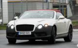 Bentley tests new turbo V8  Bentley tests new turbo V8